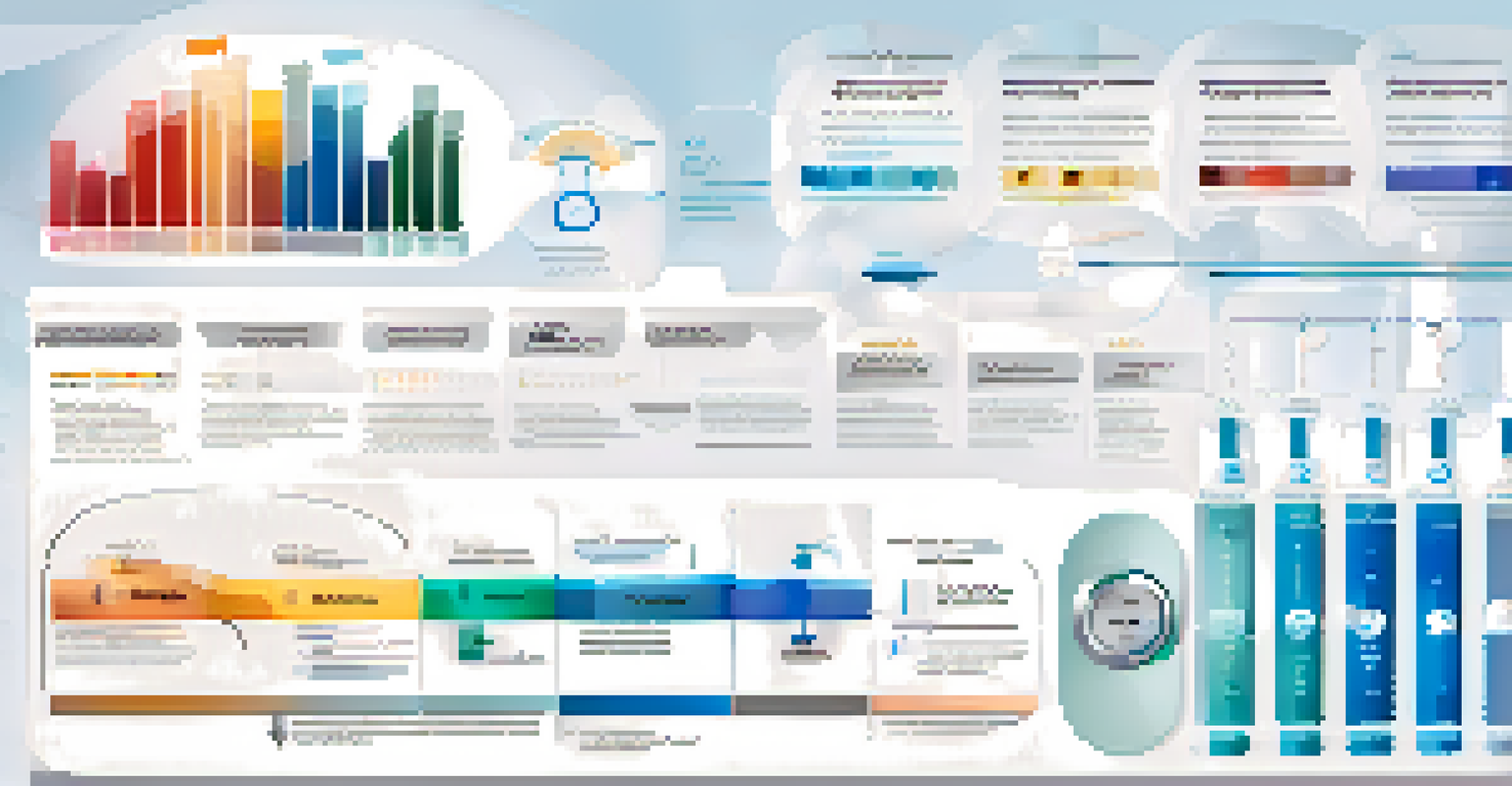 An infographic explaining statistical significance in medical research, featuring a p-value scale and icons of researchers and patients.