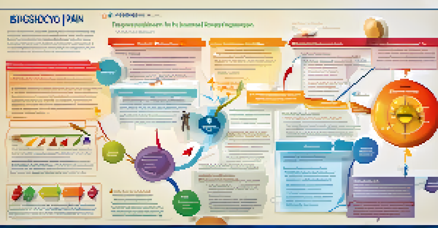 An infographic illustrating the biopsychosocial model of pain management, showing connections between biological, psychological, and social factors.