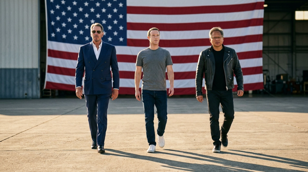 Zuckerberg, Ellison and Huang set for Trump's big tech council