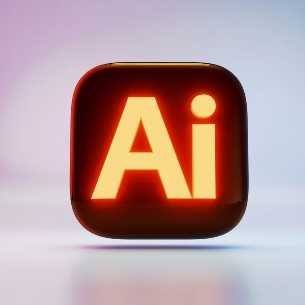 The image features a stylized representation of the letters 'Ai' displayed prominently against a gradient background. The design emphasizes a modern and sleek aesthetic, utilizing a vibrant color palette. — Credit: Photo by Eyestetix Studio on Unsplash