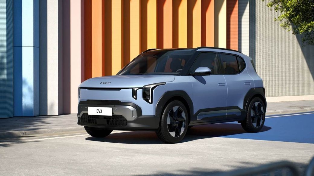 Kia unveils EV2 at Brussels Motor Show
