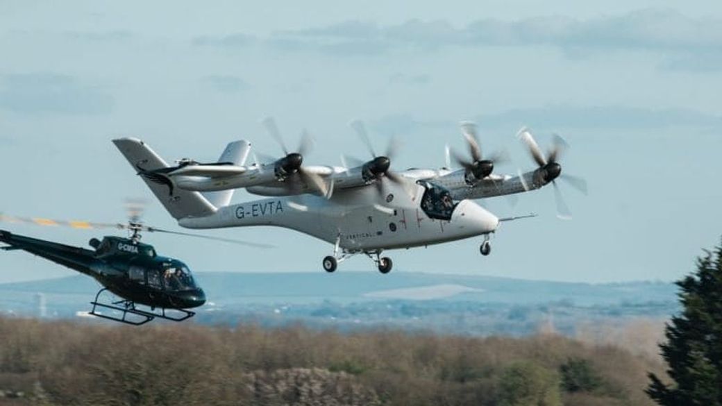 Vertical Aerospace completes historic piloted transition flight for eVTOL aircraft