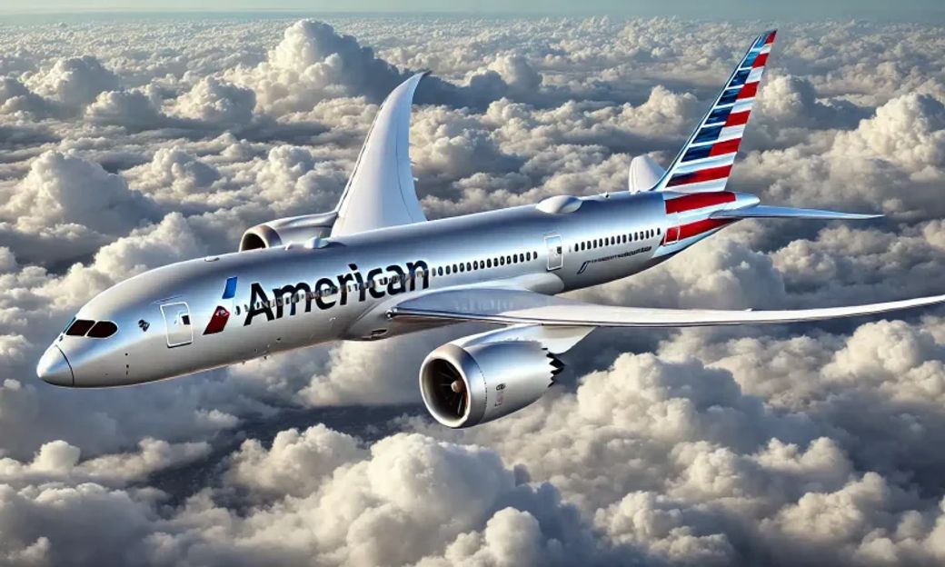 American Airlines shares lifted by revenue silver lining