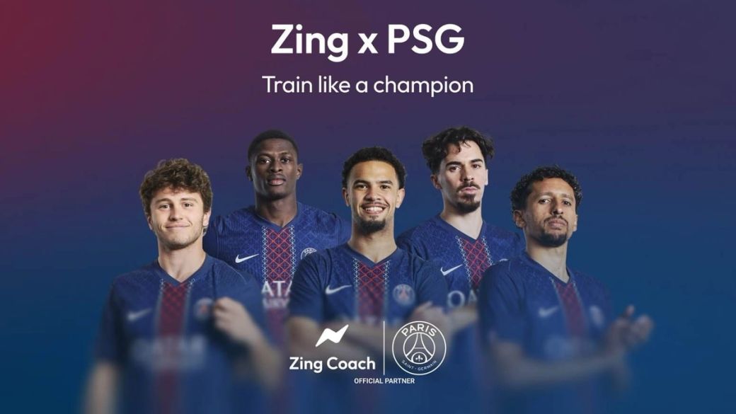 Paris Saint-Germain teams up with Zing Coach app