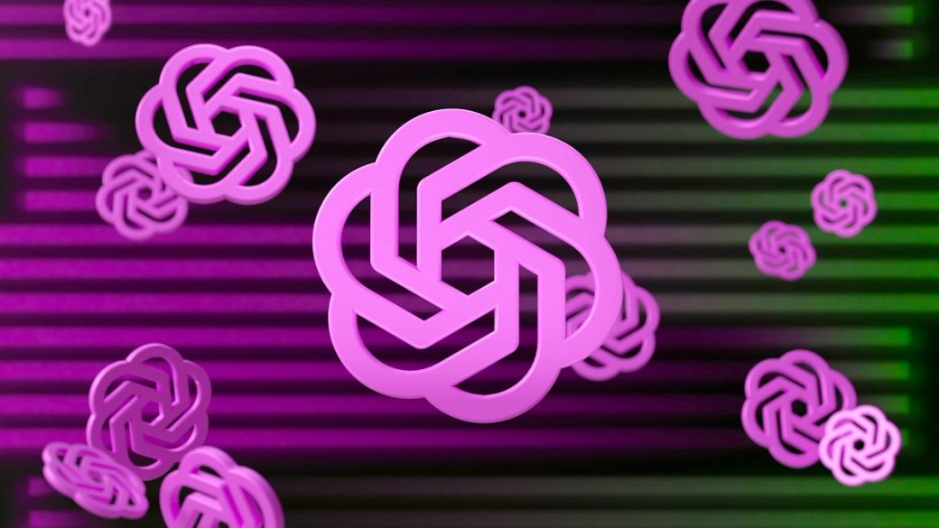 The image features a stylized representation of a logo, prominently displayed in the center, surrounded by similar logos in a colorful, abstract background. The overall design showcases vibrant shades of pink and green, creating a digital and modern aesthetic. — Credit: Photo by Mariia Shalabaieva / Unsplash