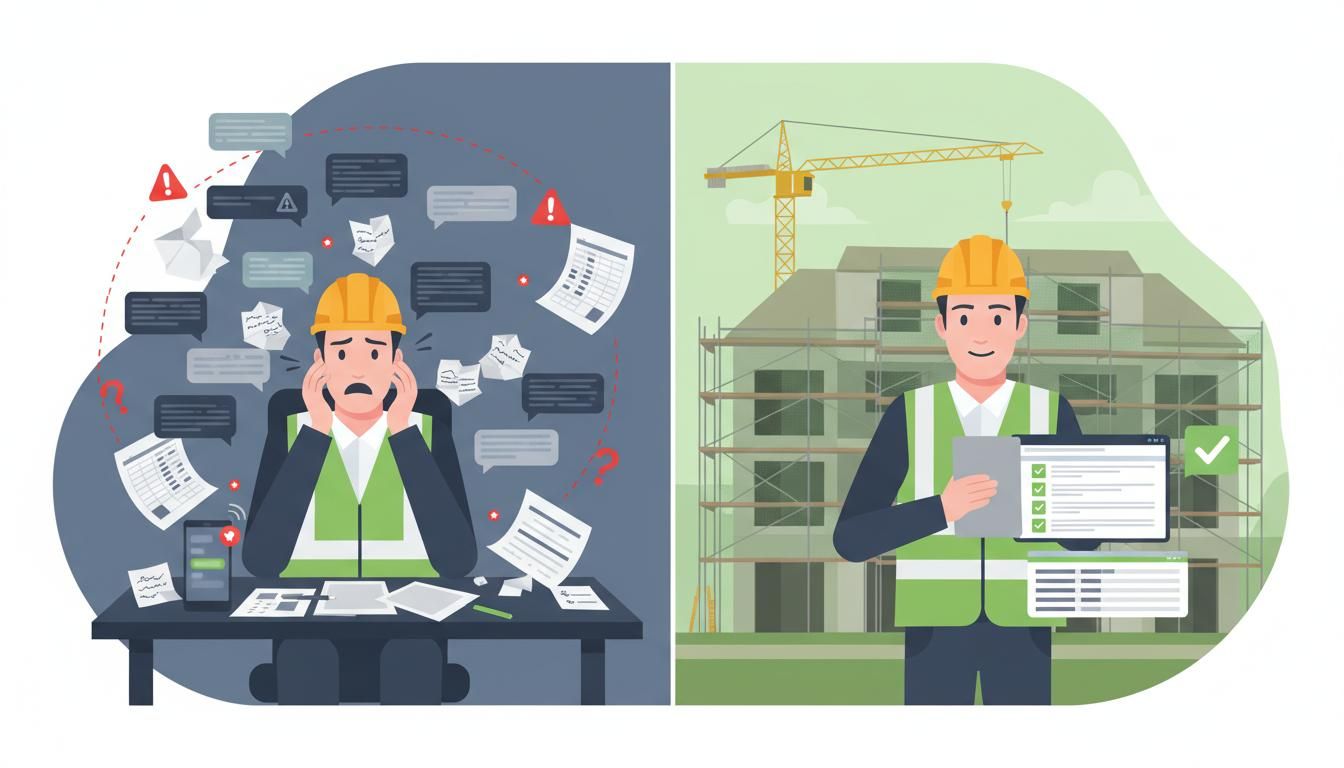 Mängel-Chaos adé: Warum Excel und WhatsApp im Mängelmanagement eine tickende Zeitbombe sind