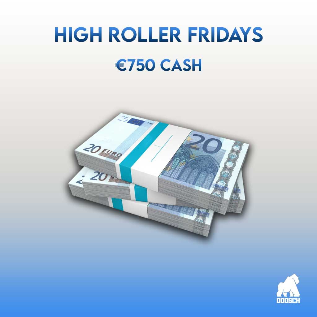 Winner: ALERTO APPADOO – High Roller €750 Cash – Ticket: 19