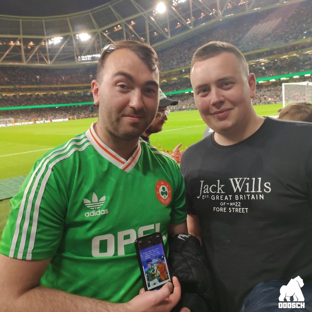 Winner: Shane Mc Andrew  – Free Draw – Ireland V Netherlands Euro 2024 Qualifier – Ticket: H100