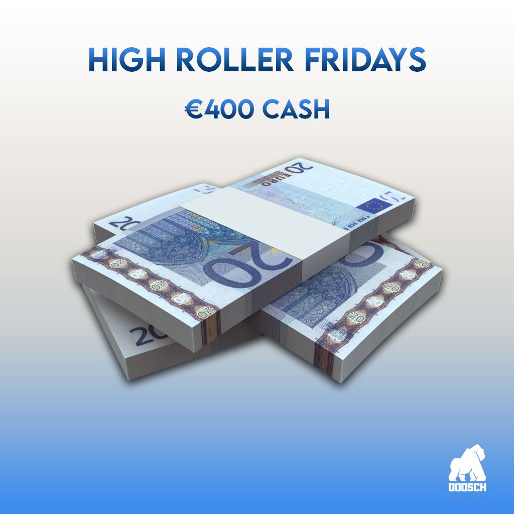 Winner: Helen Morgan  –  High Roller €400 Cash – Ticket: 15