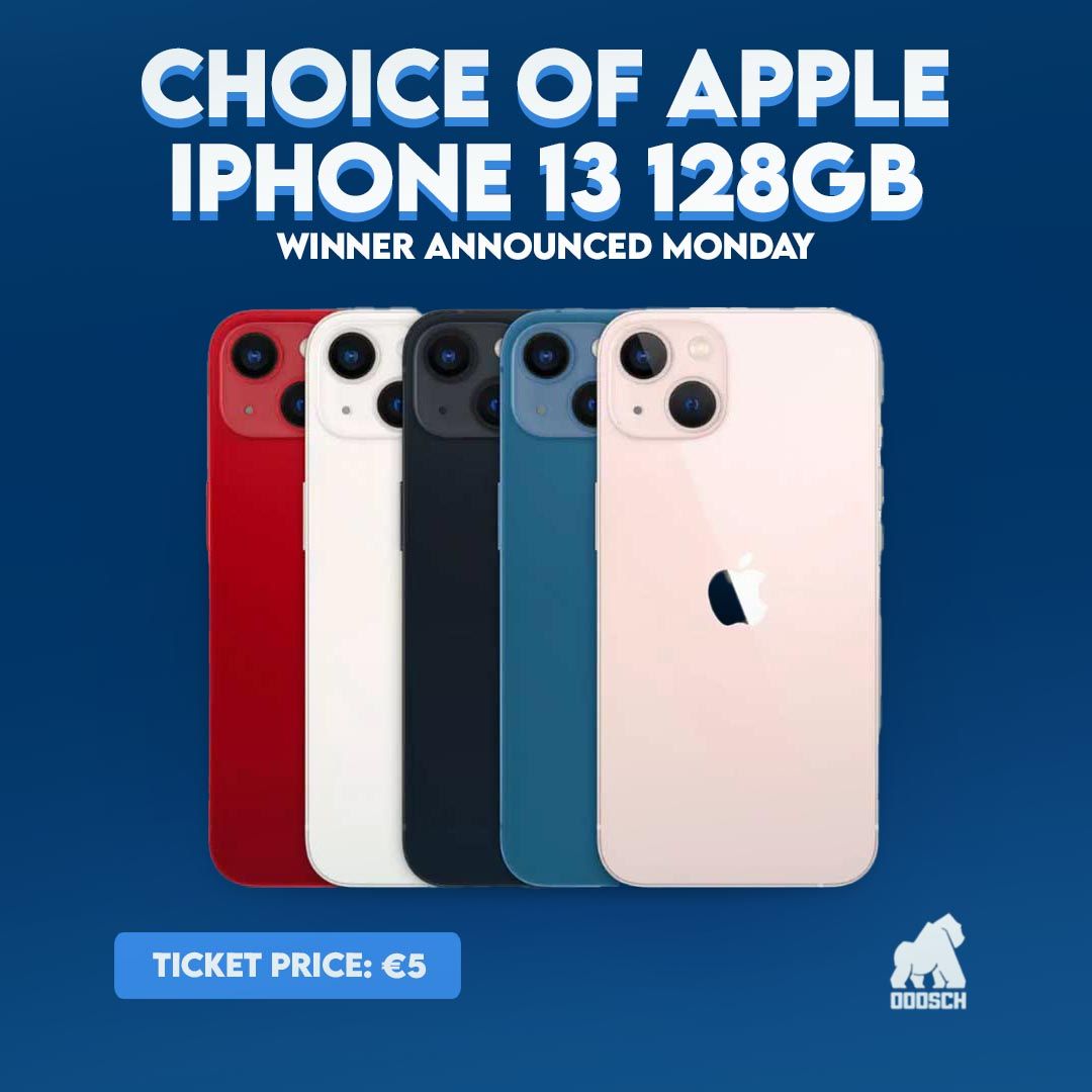 Winner: Rob Fannon –  Choice of Phone – Ticket: 54