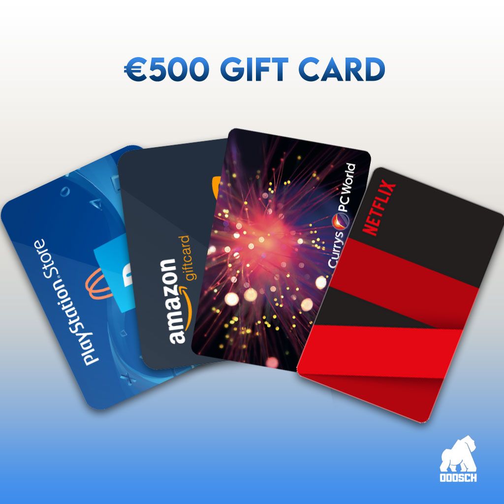 Winner: Hugh Walsh  –  €500 Gift Card – Ticket: B70