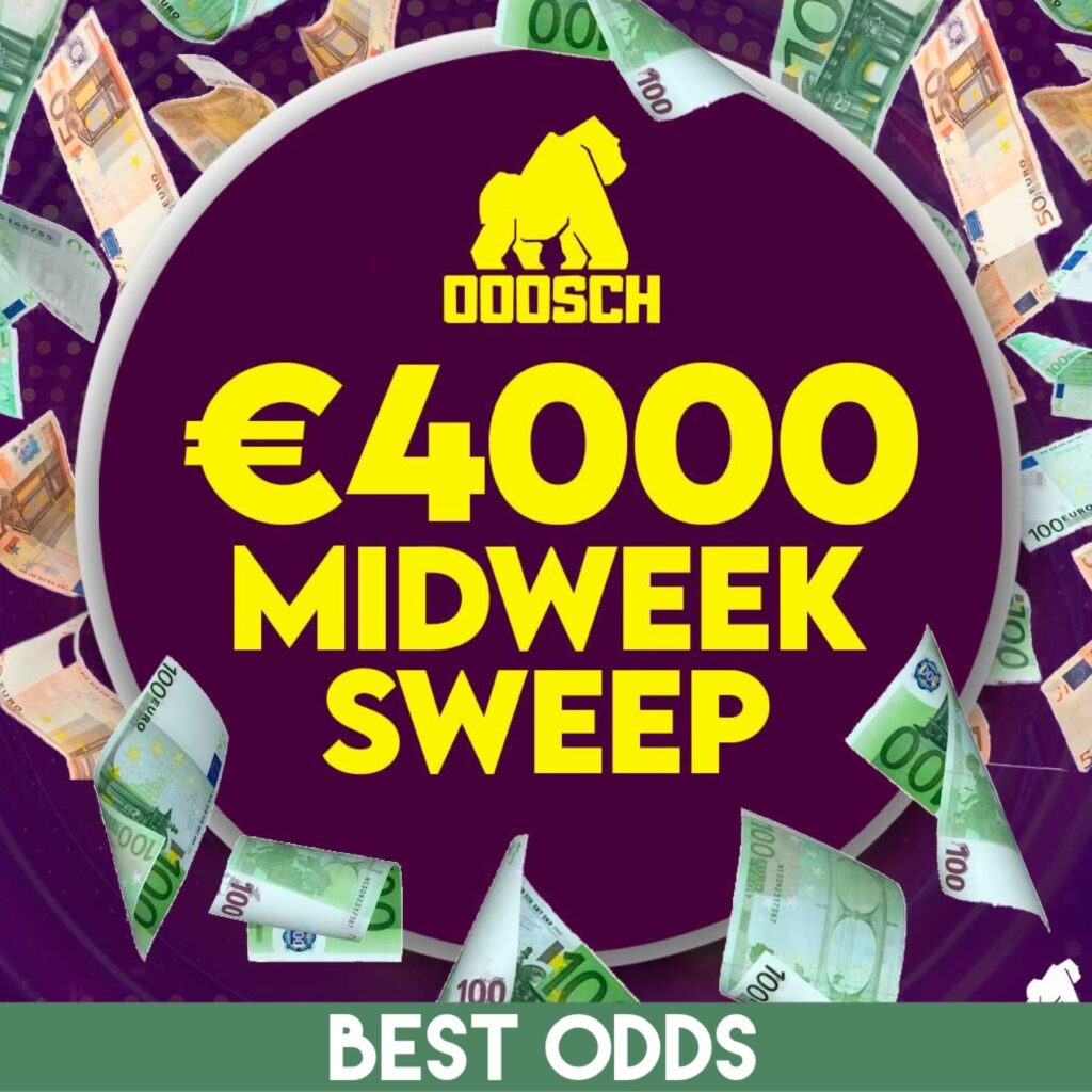 Winner: Ciara Hennebry – €4,000 Midweek Sweep – Ticket: B10