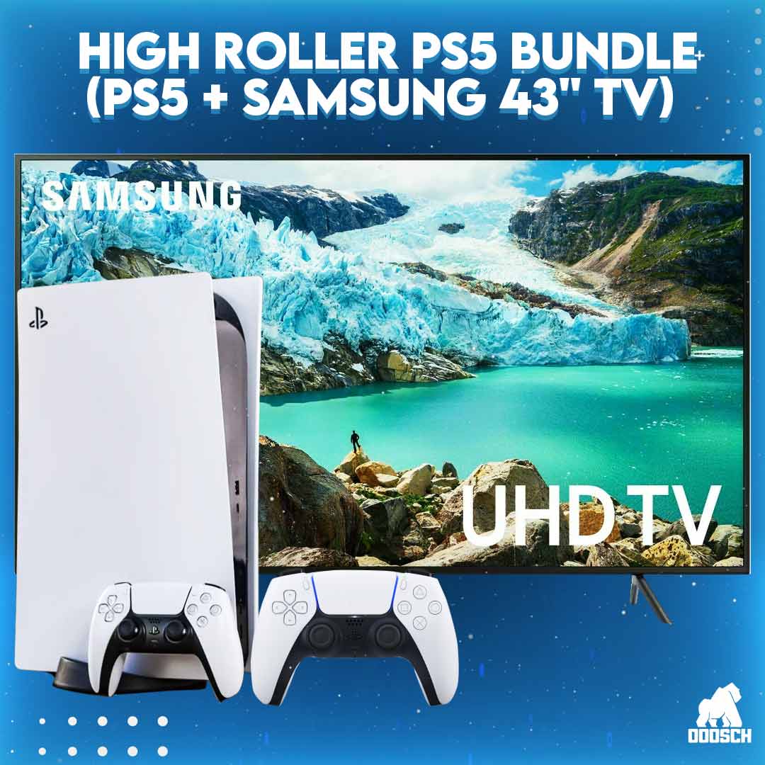 Winner: Daniel Murphy  - High Roller PS5 Bundle (PS5 + Samsung 43" TV) – Ticket: 58