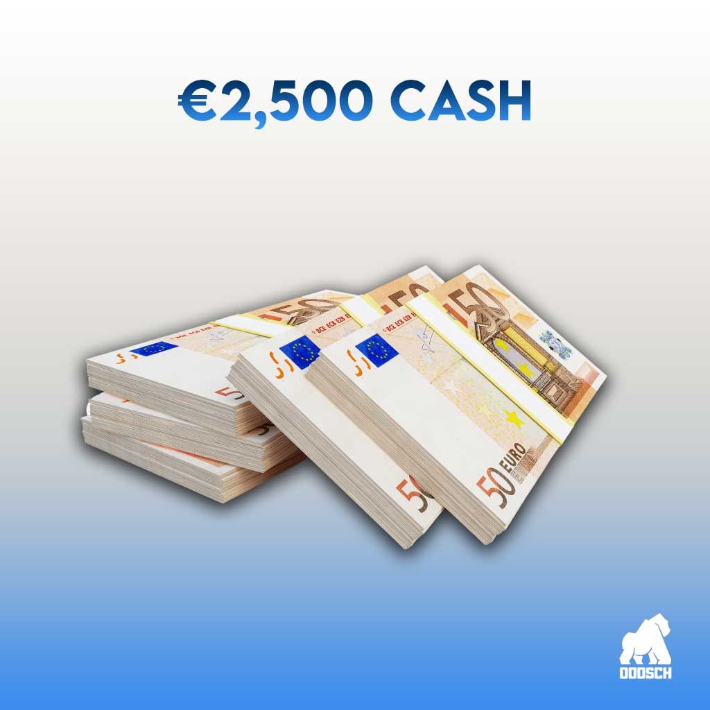 Winner: Geraldine Condron – €2,500 Cash – Ticket: D52