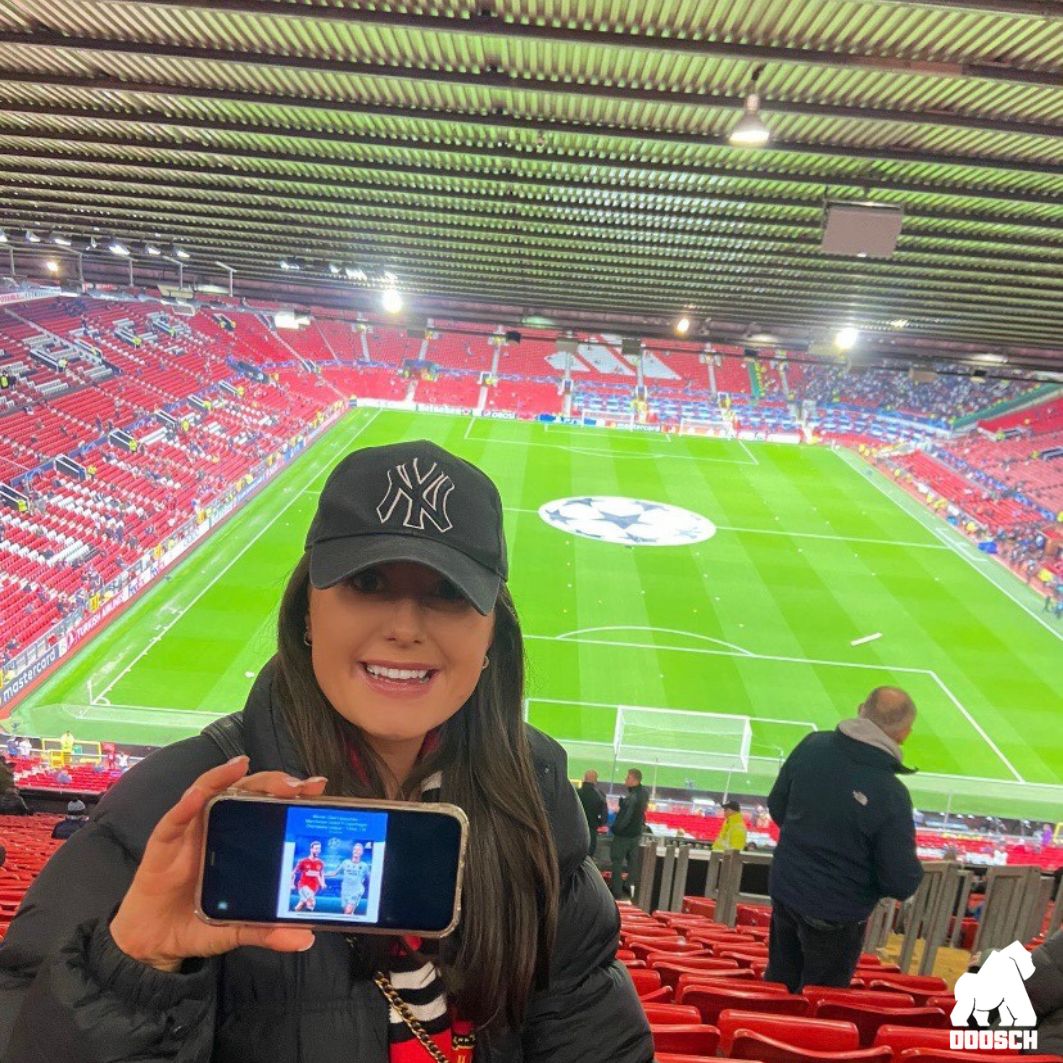 Winner: Clare Lipscombe - Manchester United V Copenhagen Champions League – Ticket: 118