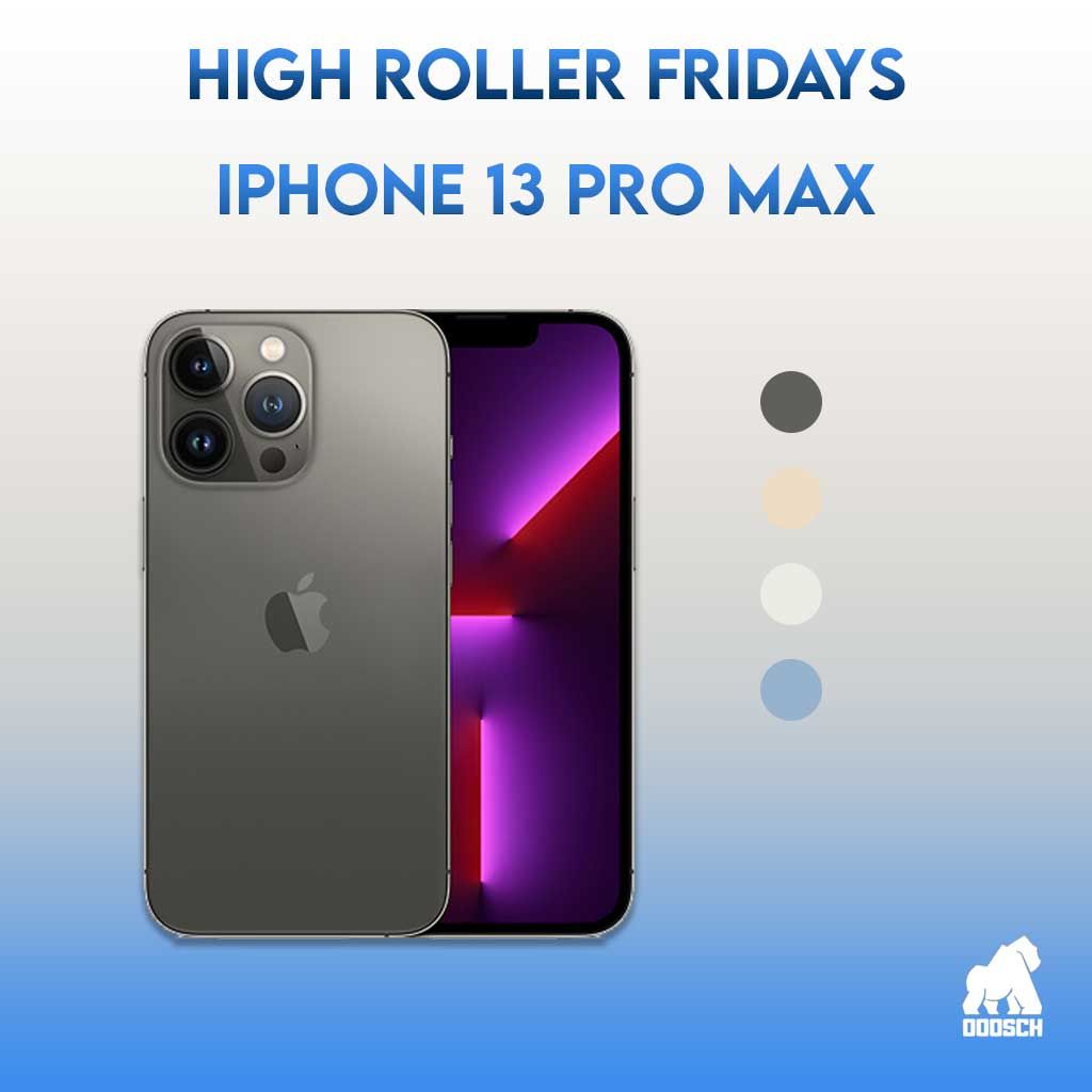 Winner: Emma Byrne –  High Roller iPhone 13 Pro Max 128GB – Ticket: 83