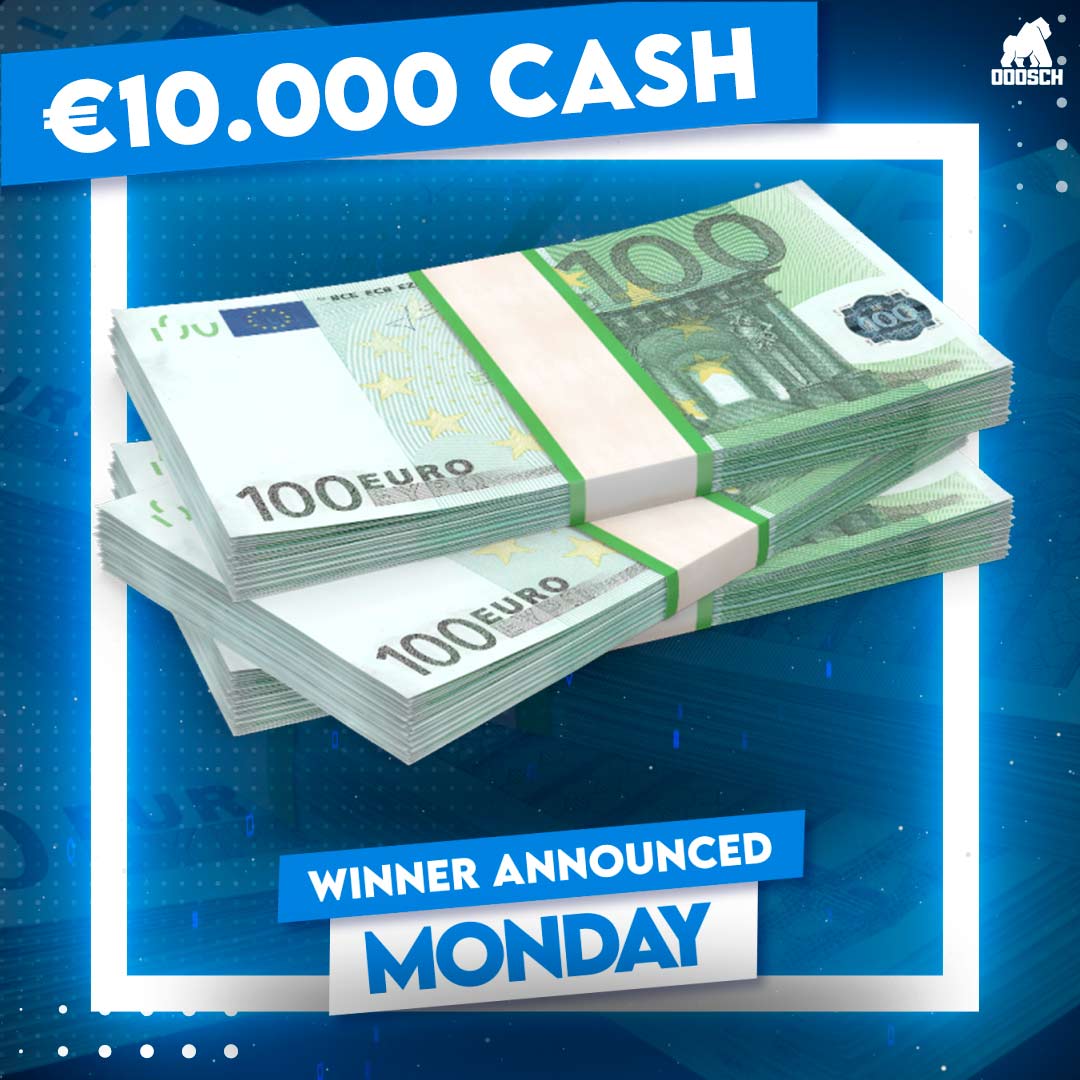 Winner: Margaret Chandler  –  €10K Cash – Ticket: F26