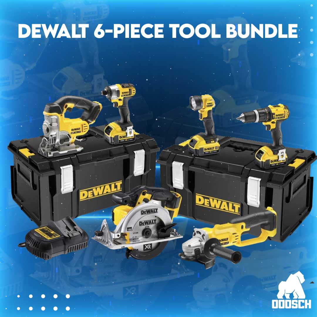 Winner: Ian Cunningham  – DeWalt 6-piece Tool Bundle – Ticket: 35