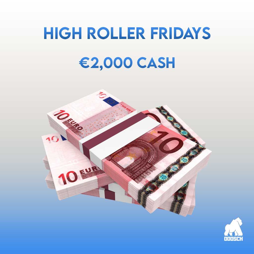 Winner: Stephen Kennedy  –  High Roller €2,000 Cash – Ticket: 13