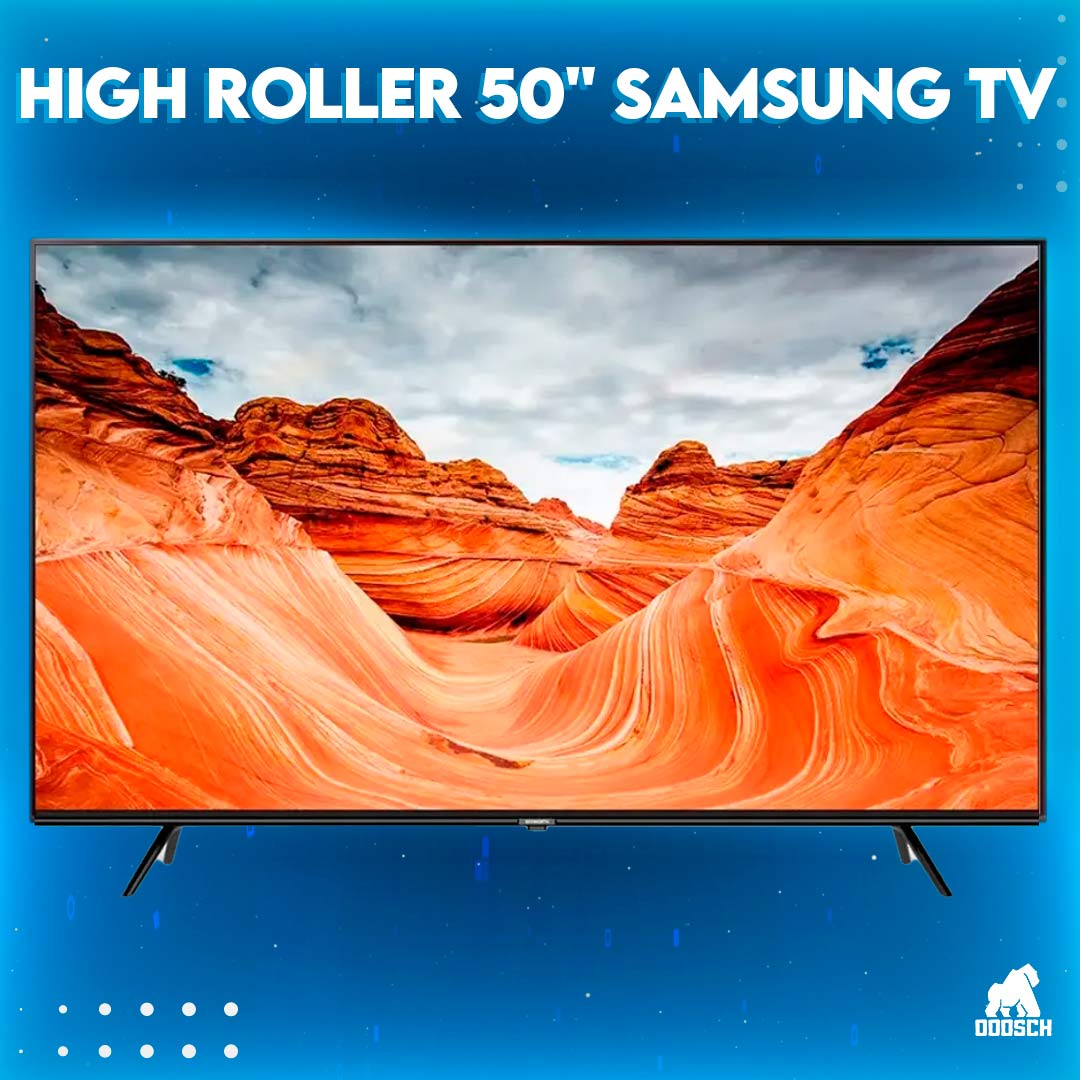 Winner: Michael Gaynor –  High Roller 50" Samsung TV – Ticket: 42