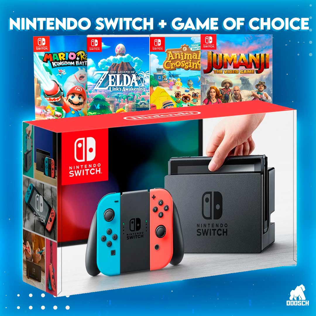 Winner: Julie Lynch  – Nintendo Switch  + Game of Choice  – Ticket: B25