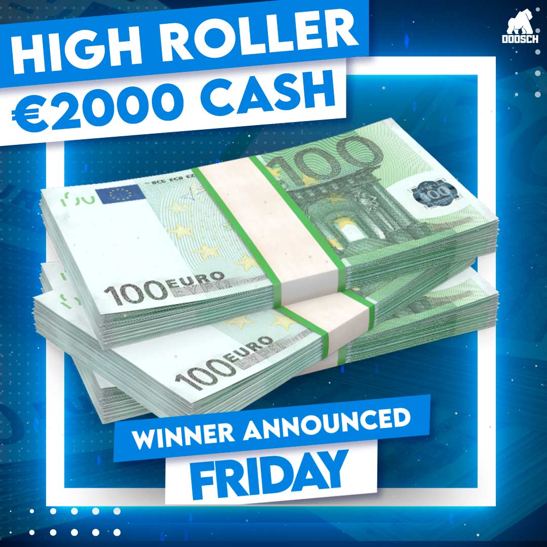 Winner: Deissy Lopera –  High Roller €2,000 Cash – Ticket: 96