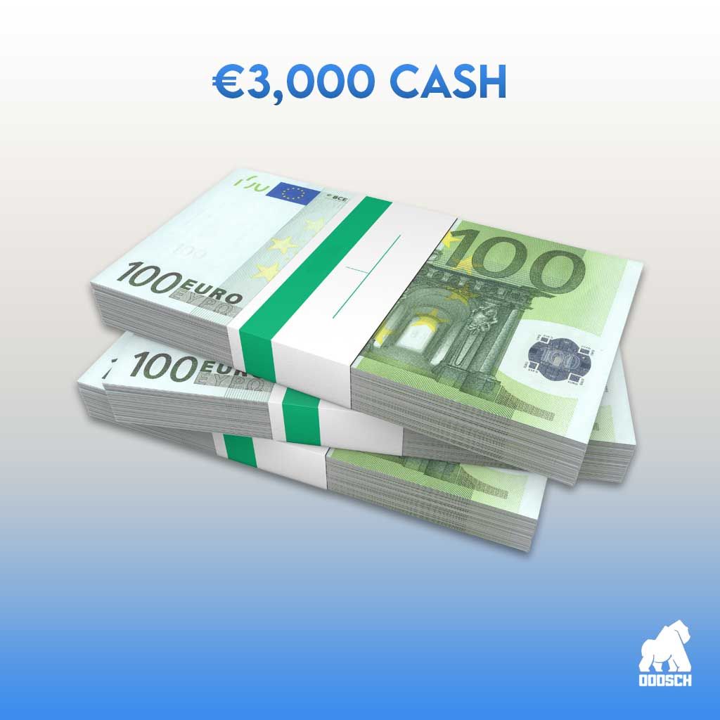 Winner: John Brien  –  €3,000 Cash – Ticket: B3