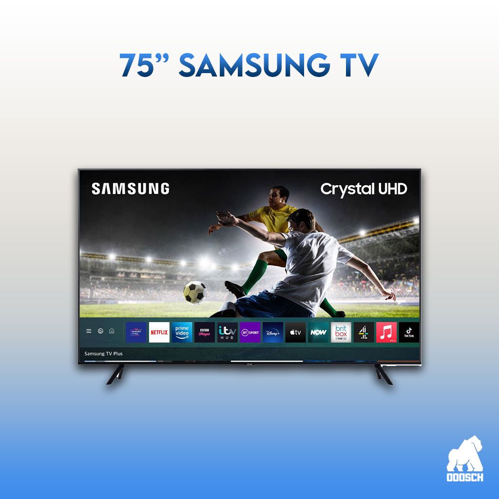 Winner: James Clancy  –  Samsung 75" TV – Ticket: B55