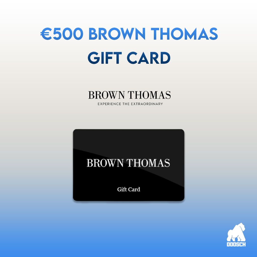 Winner: Elayne Kilroy  –  €500 Brown Thomas Gift Card – Ticket: A13