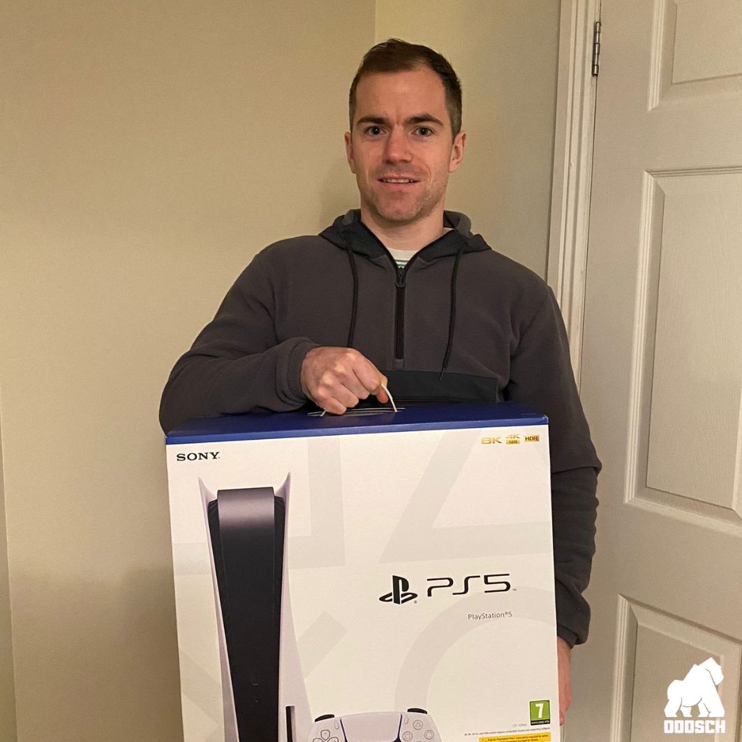 Winner: Kevin Ryan – PS5 Console – Ticket: Q1451