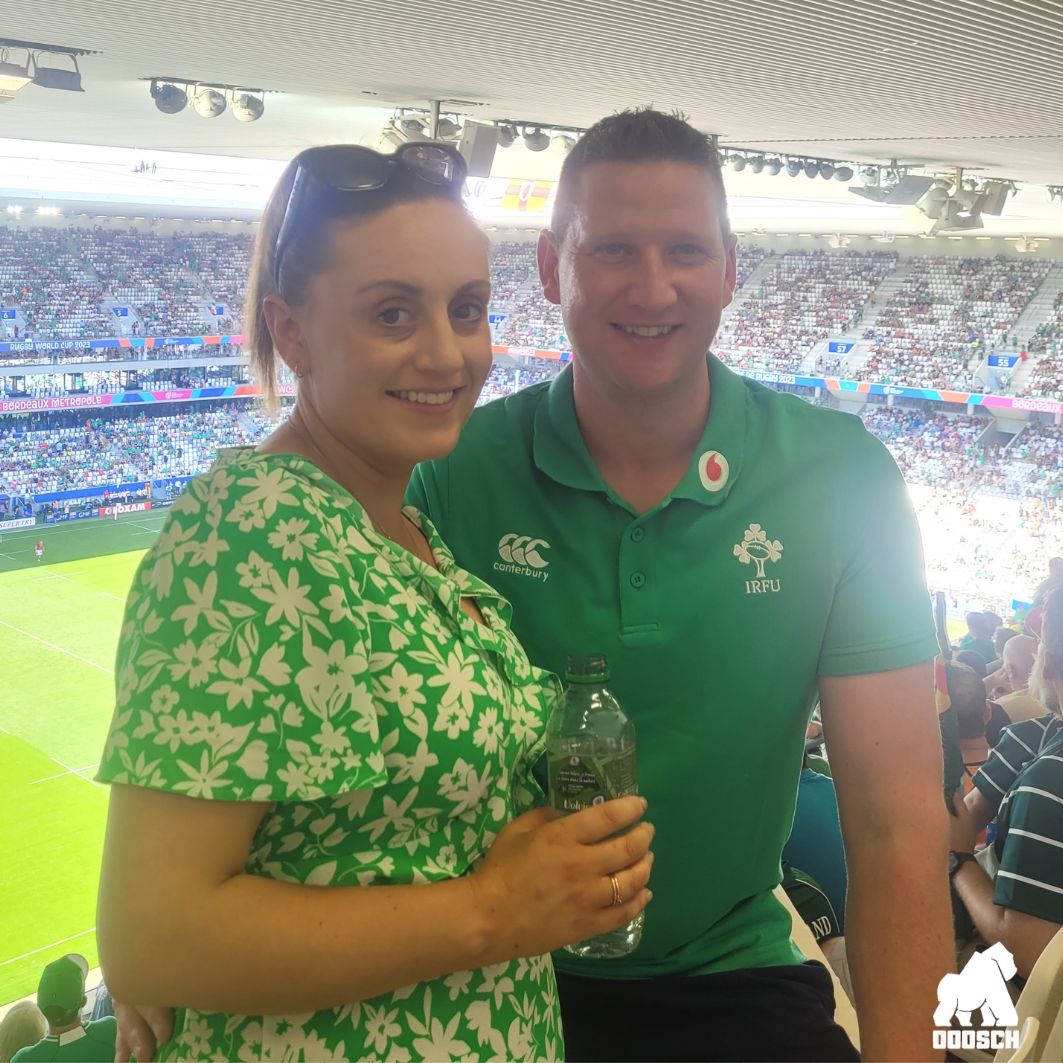 Winner: James O'Neill – Ireland Vs Romania – Rugby World Cup 2023 – Ticket: B59