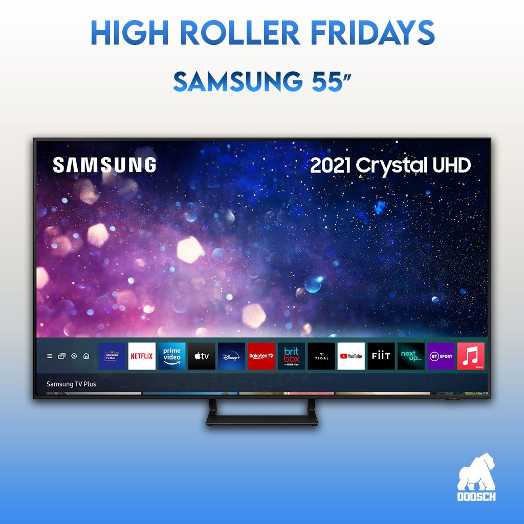 Winner: Darragh Banville –  High Roller Samsung 55" TV – Ticket: 42