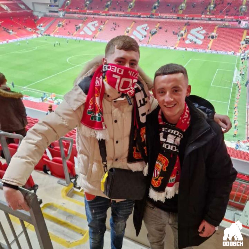 Winner: Thomas Clarke - Liverpool V Man United Hospitality Package - Ticket: B60