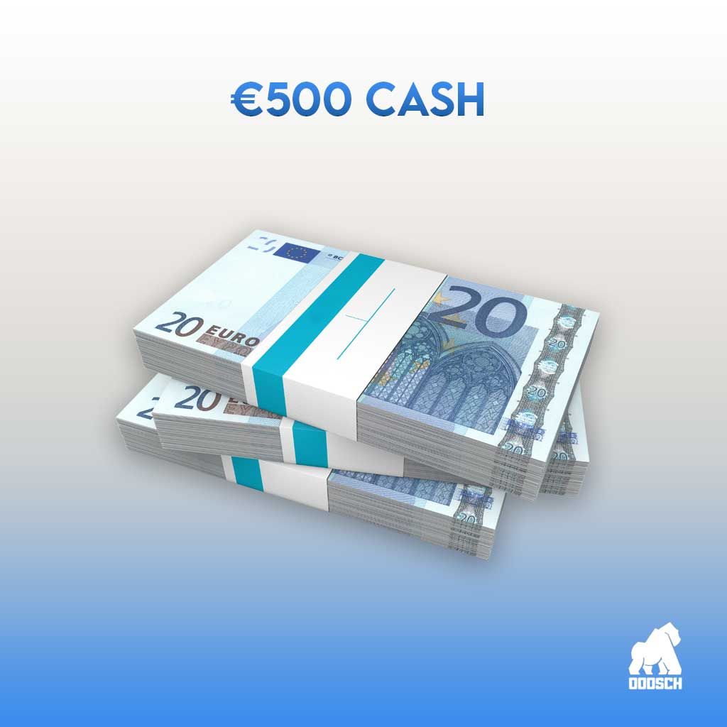 Winner: Karrie Glover –  €500 Cash – Ticket: B23