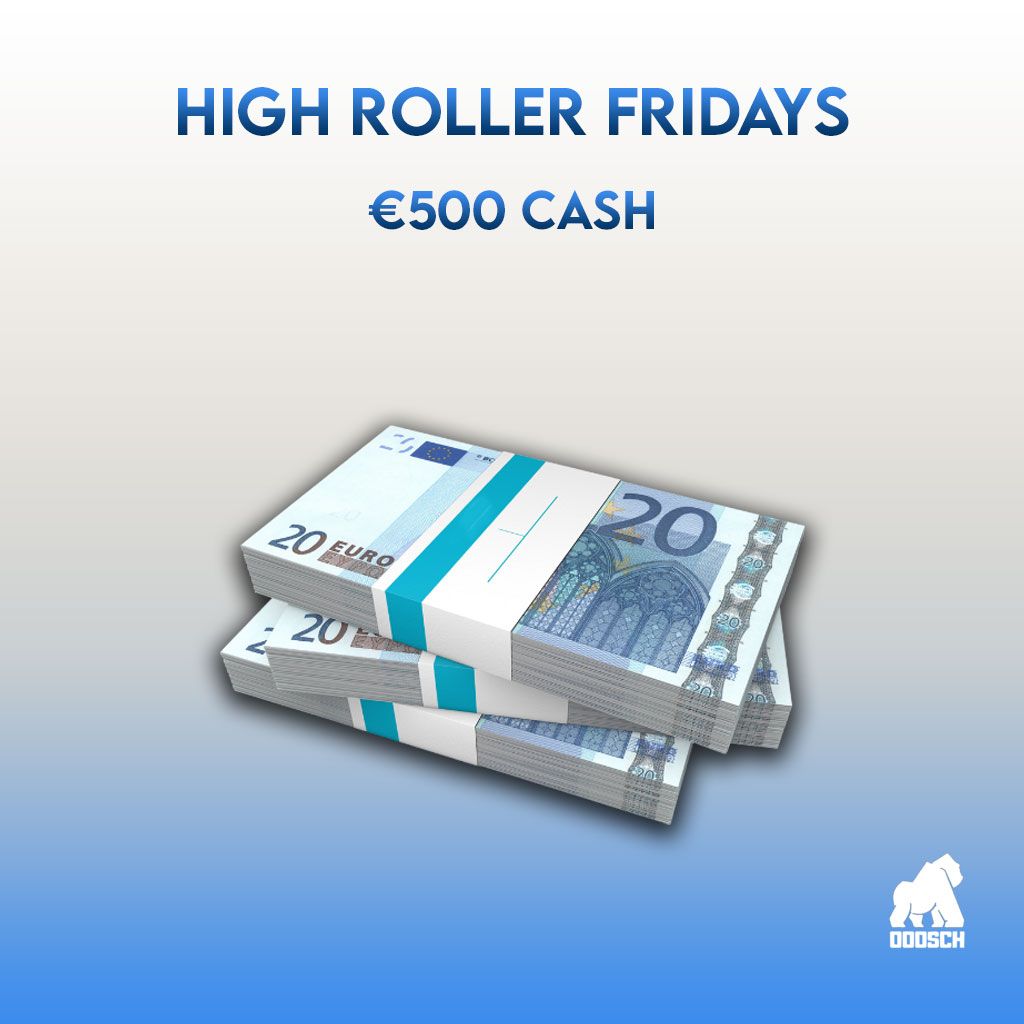 Winner: Michael O' Connell –  High Roller €500 Cash – Ticket: 14