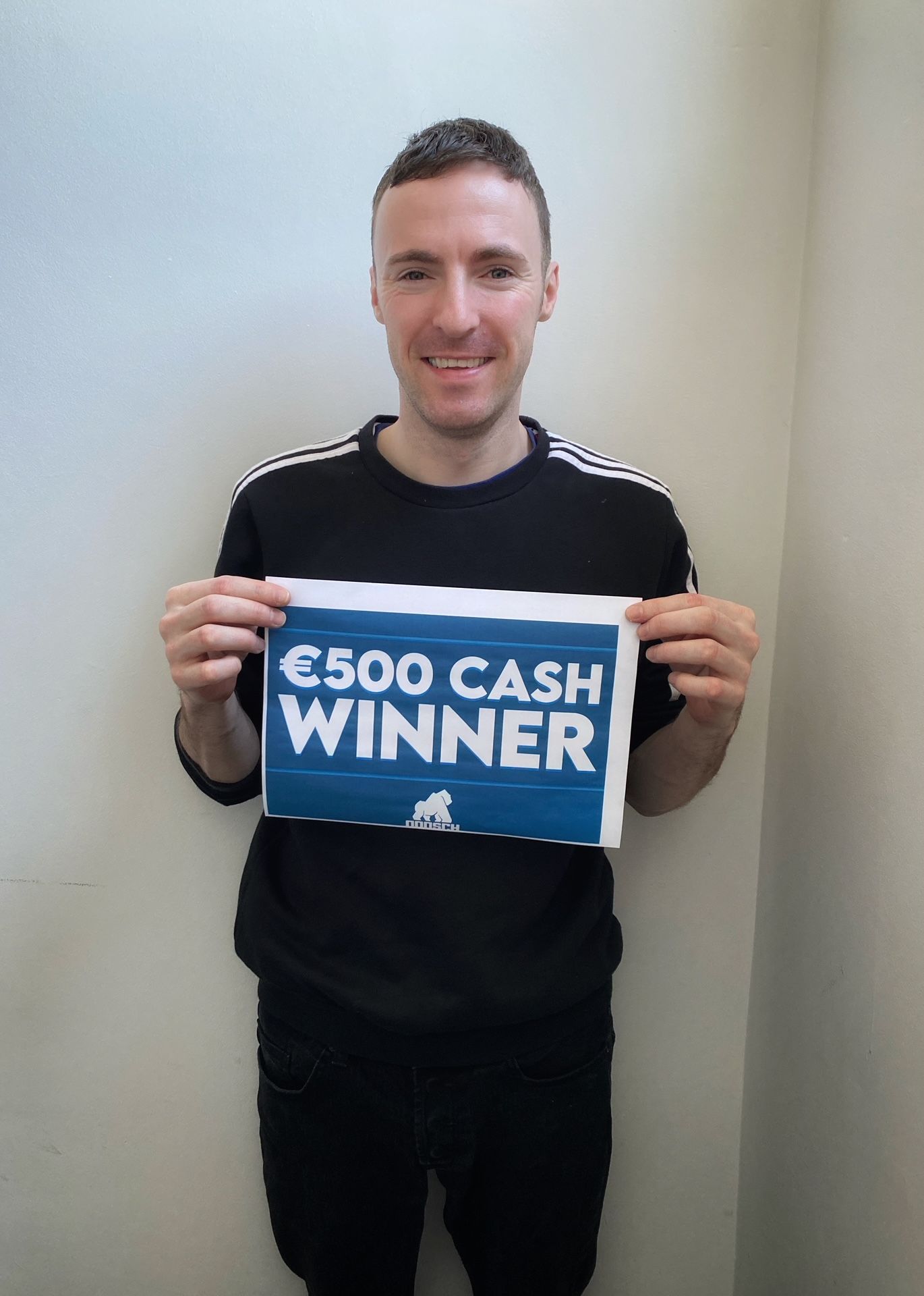 Winner: Oliver Gargan –  Ooosch Roulette (€500 Cash) – Ticket: B75