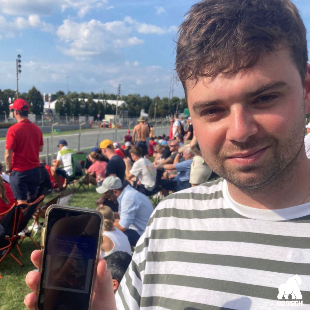 Winner: Hugo Harvey –  Italian Grand Prix Monza #3 – Ticket: C9