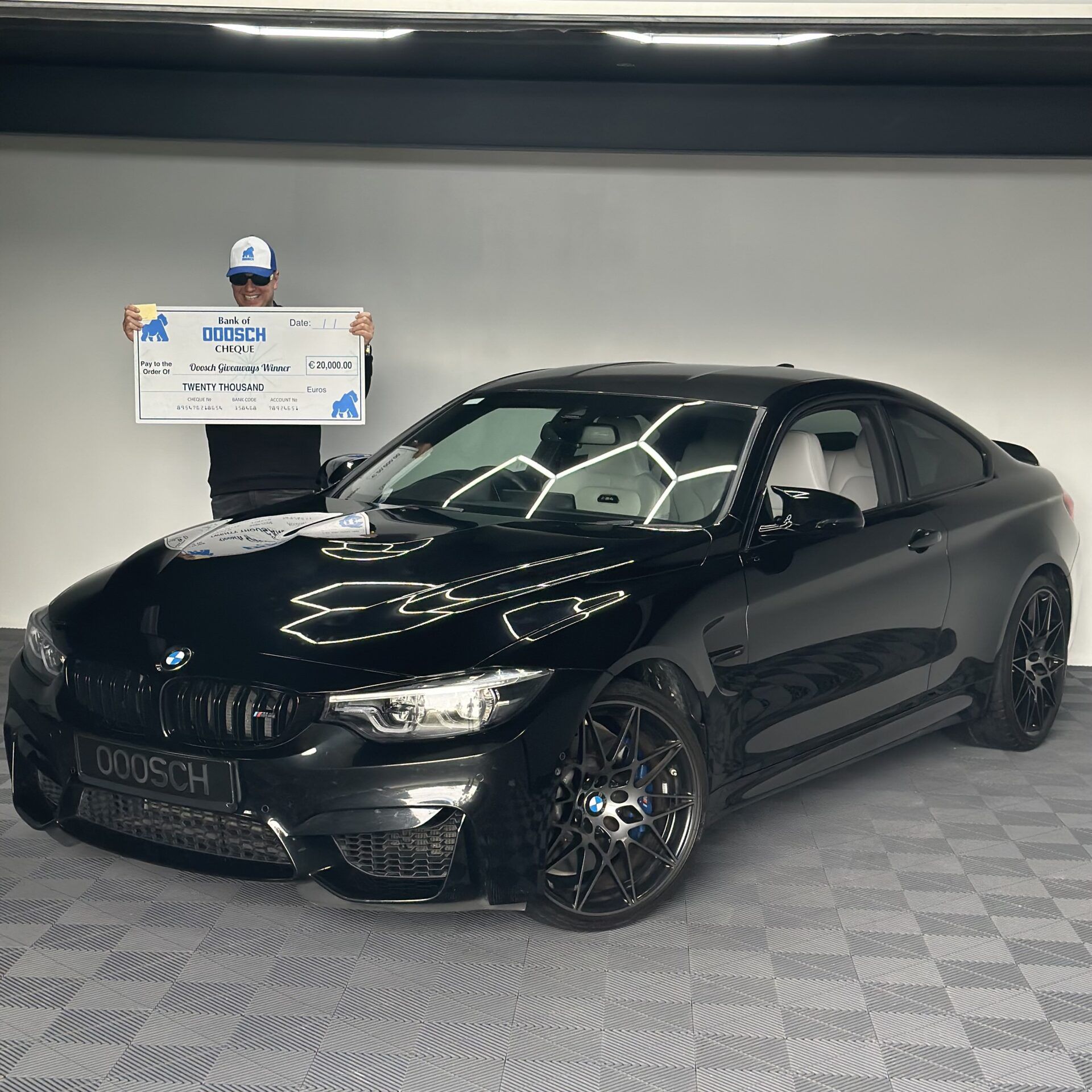 Winner: Luke Flynn – 2020 BMW M4 COMPETITION + €25,000 Cash – Ticket: Q211