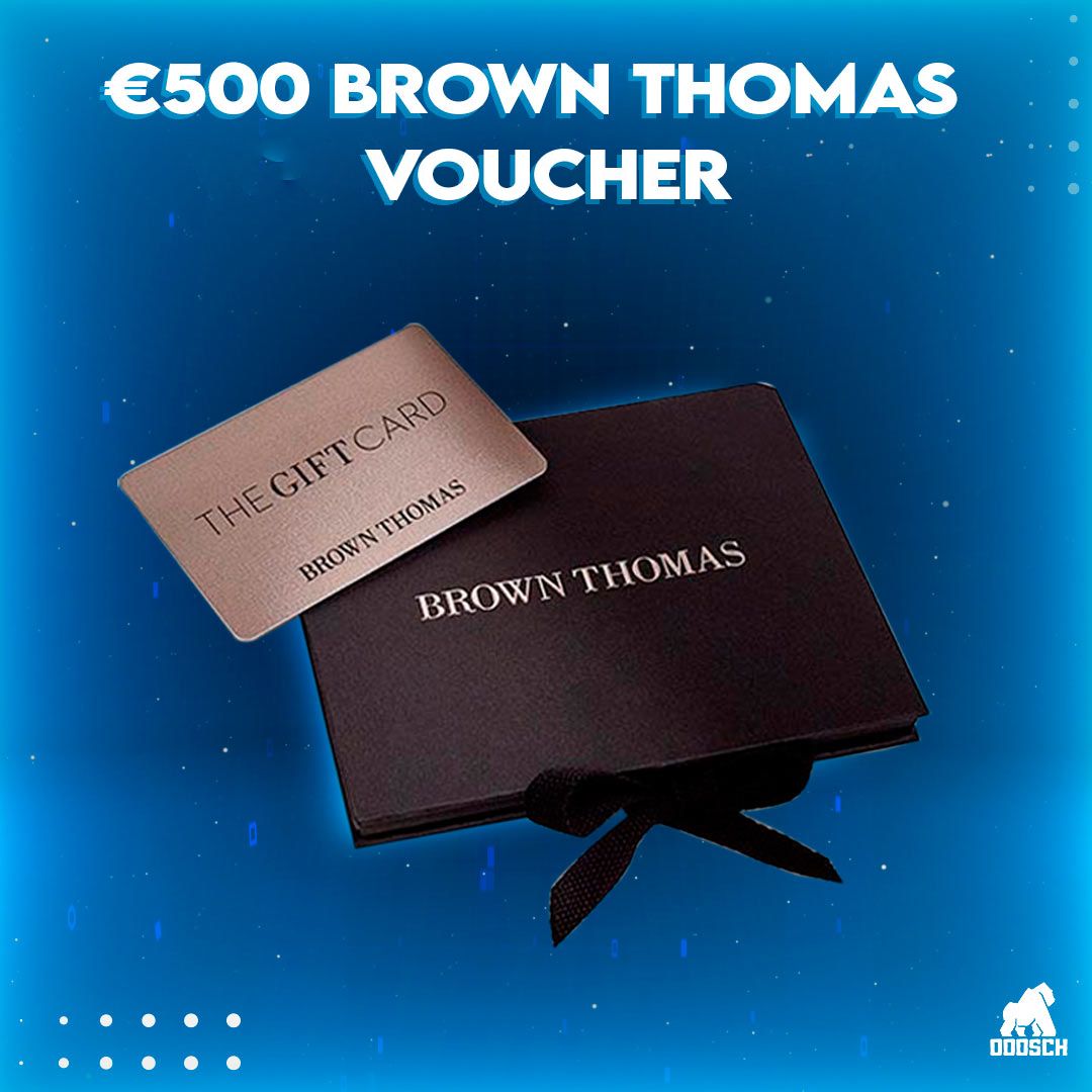 Winner: Eoin McNamara - €500 Brown Thomas Voucher - Ticket: 194