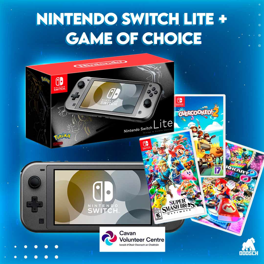 Winner: John Mcdonagh – Nintendo Switch Lite + Game of Choice – Ticket: A96