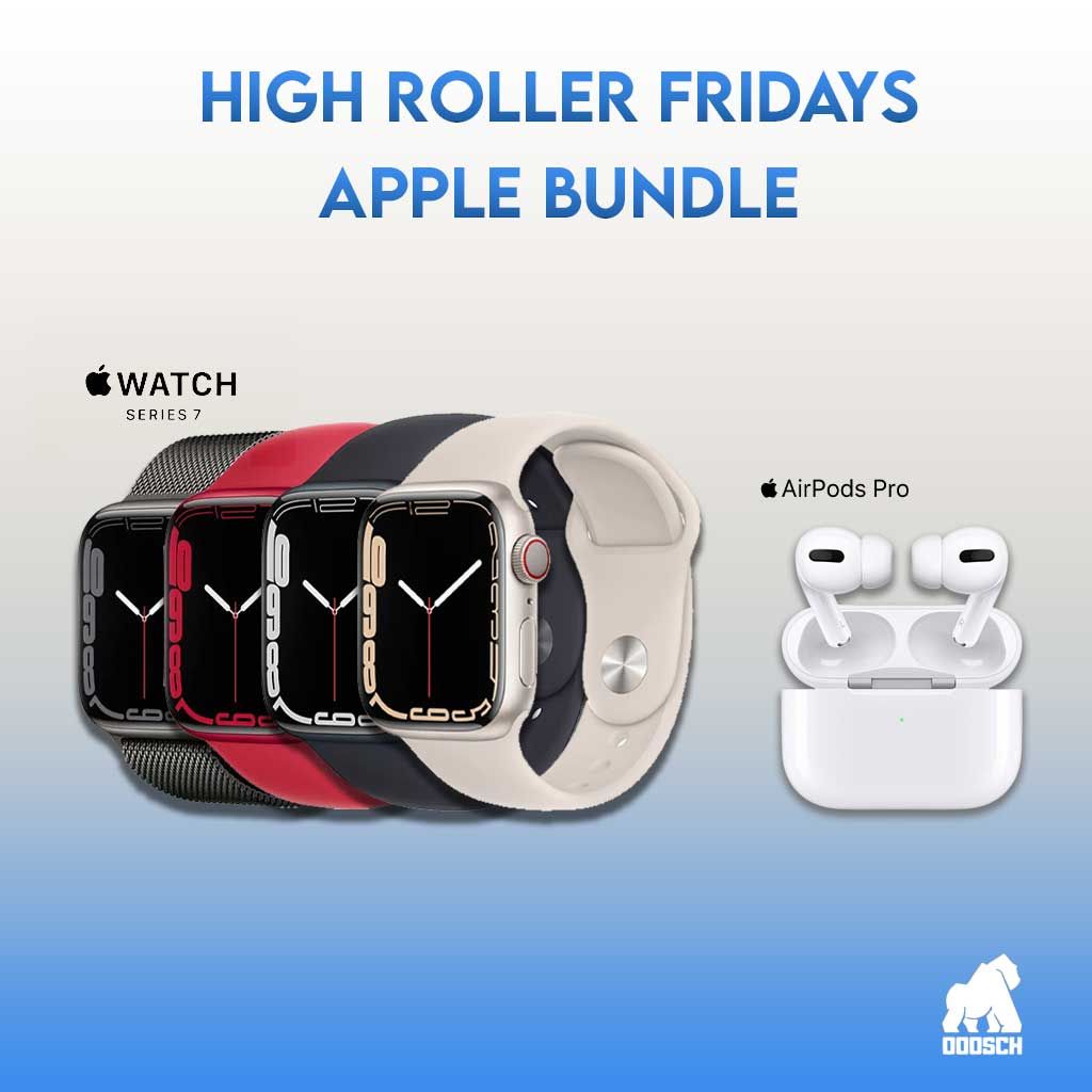 Winner: Brian O' Donovan –  High Roller Apple Bundle – Ticket: 37