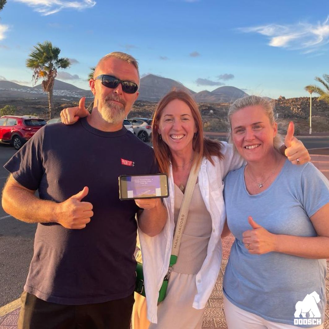 Winner: Thomas Murphy – 4 Person Lanzarote Holiday – Ticket: B60