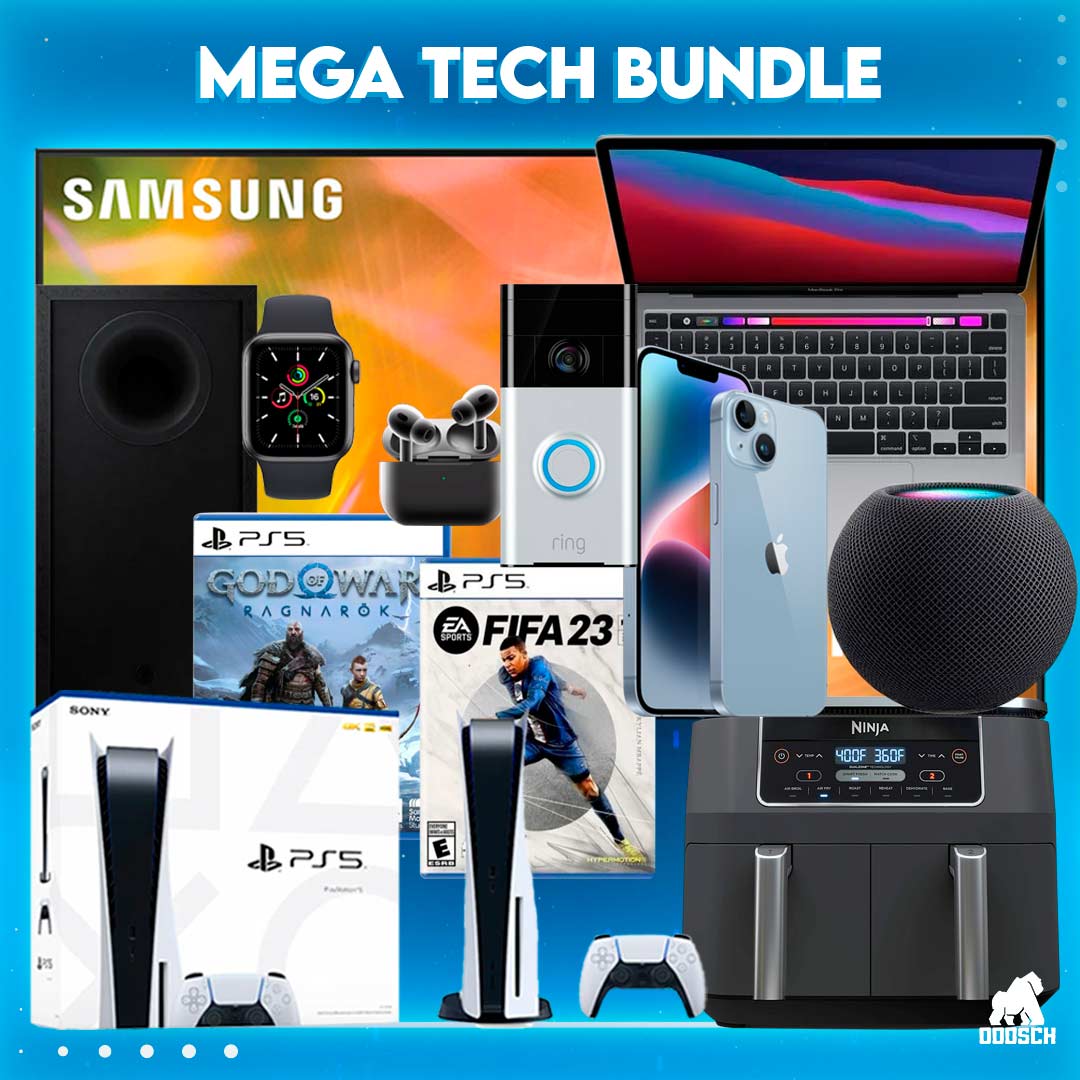 Winner: Shaun O Neill – Mega Tech Bundle – Ticket: Q84