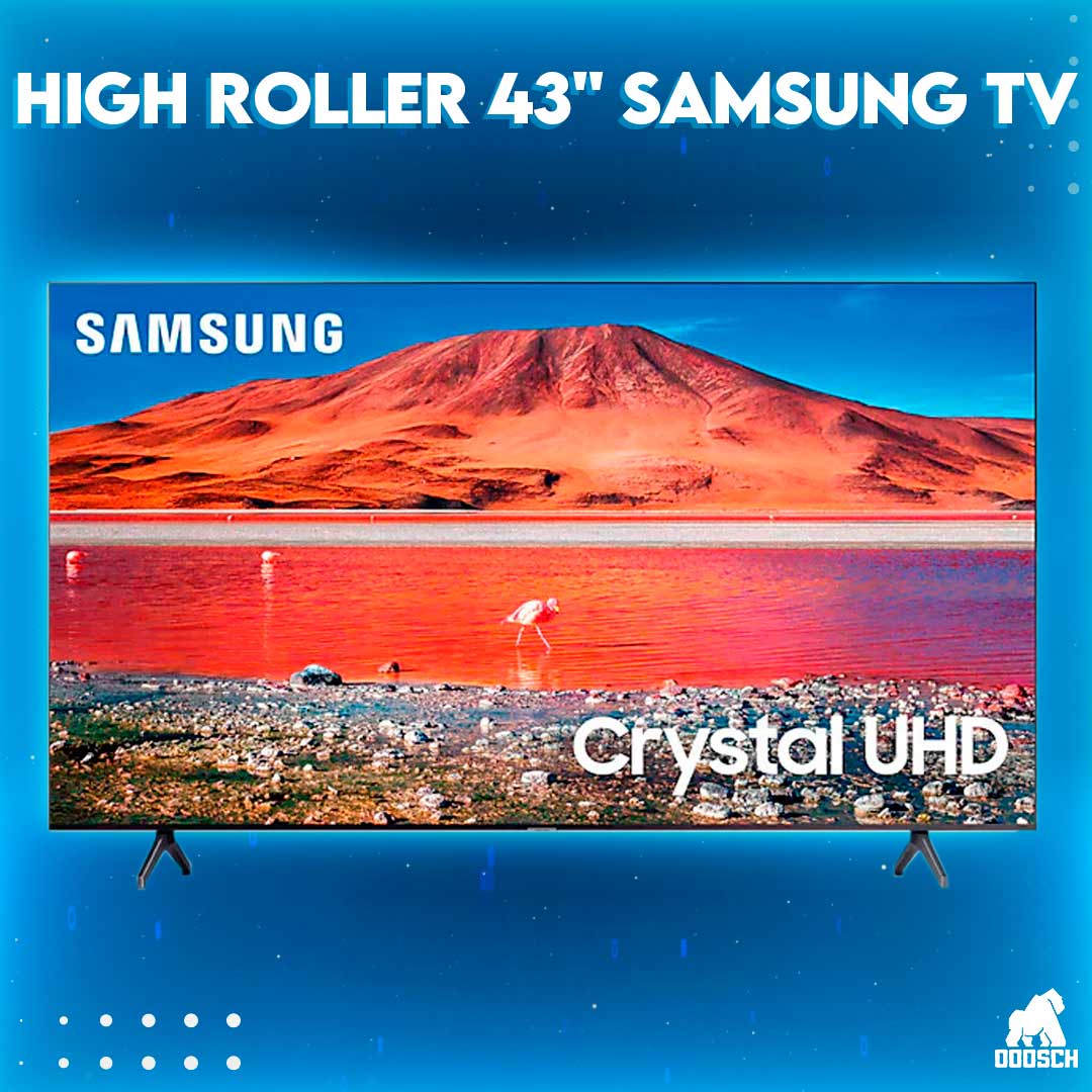 Winner: Chris Hamilton  – High Roller 43" Samsung TV  – Ticket: 5