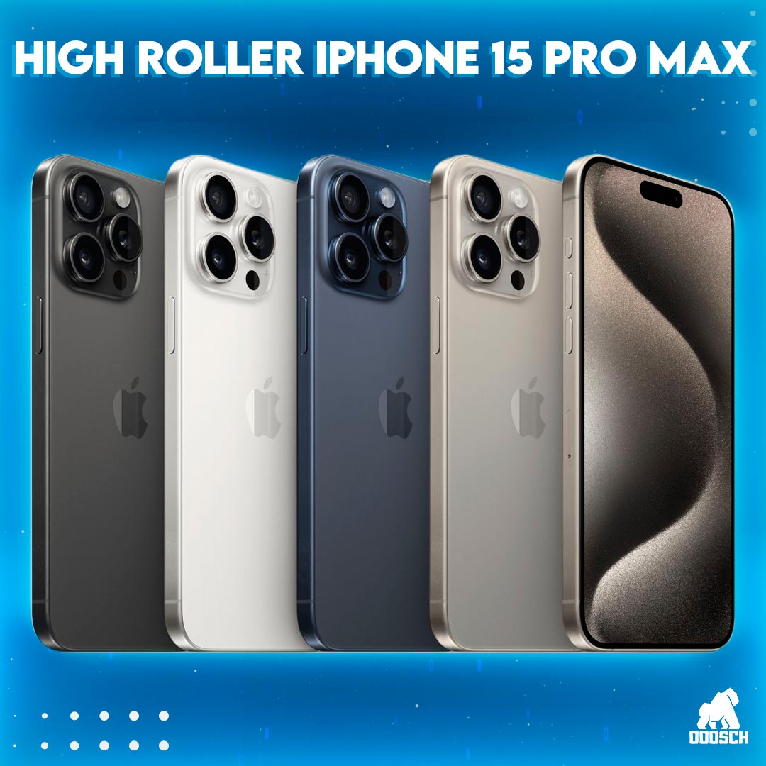 Winner:  Anne Woodrow - High Roller IPhone 15 Pro Max – Ticket: 25