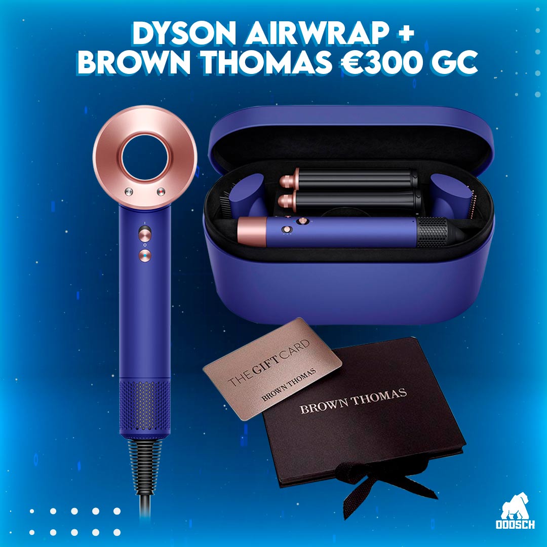 Winner:Andrew Mullane   – Dyson Airwrap + Brown Thomas €300 GC – Ticket: - B26