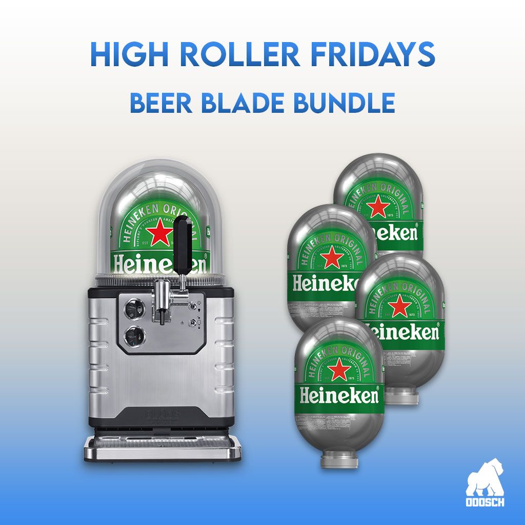 Winner: Martin Brophy –  High Roller PS5 Beer Blade Bundle – Ticket: 68