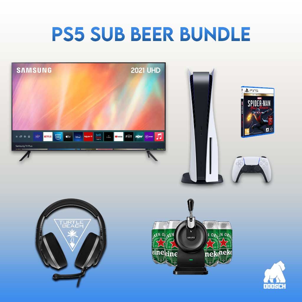 Winner: Sharon Craig –  PS5 Sub Beer Bundle – Ticket: B79