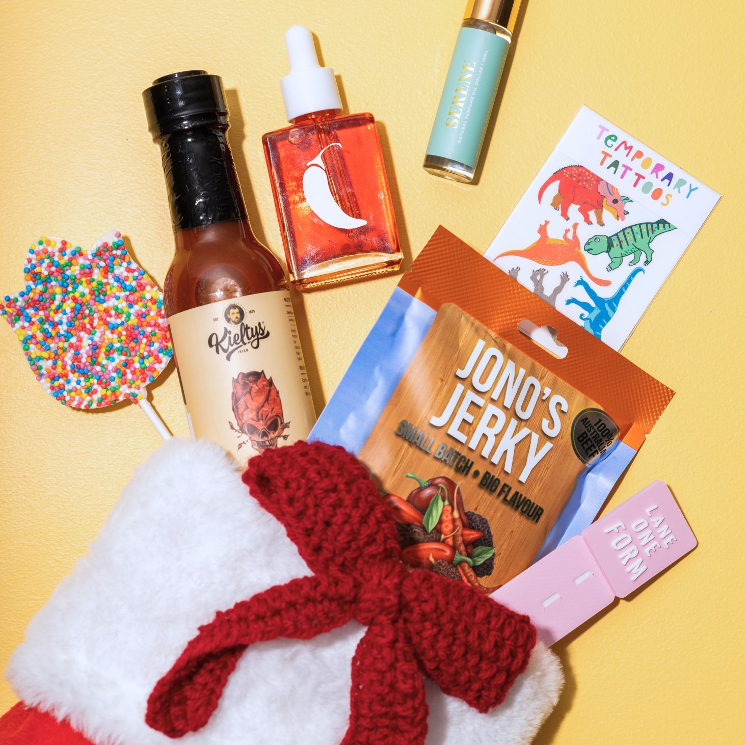 A selection of locally made Christmas gifts at POP Local
