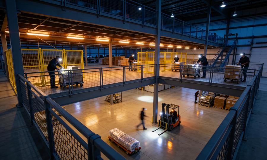 Warehouse mezzanines: the complete guide to building up instead of out